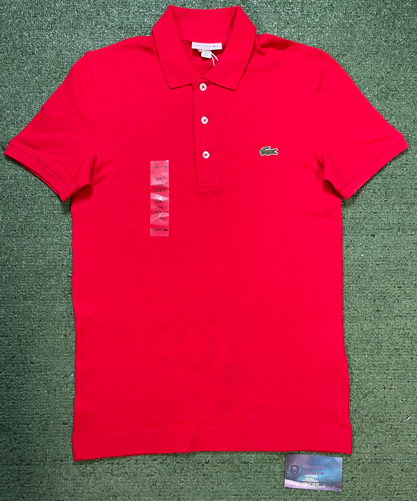Lacoste red polo