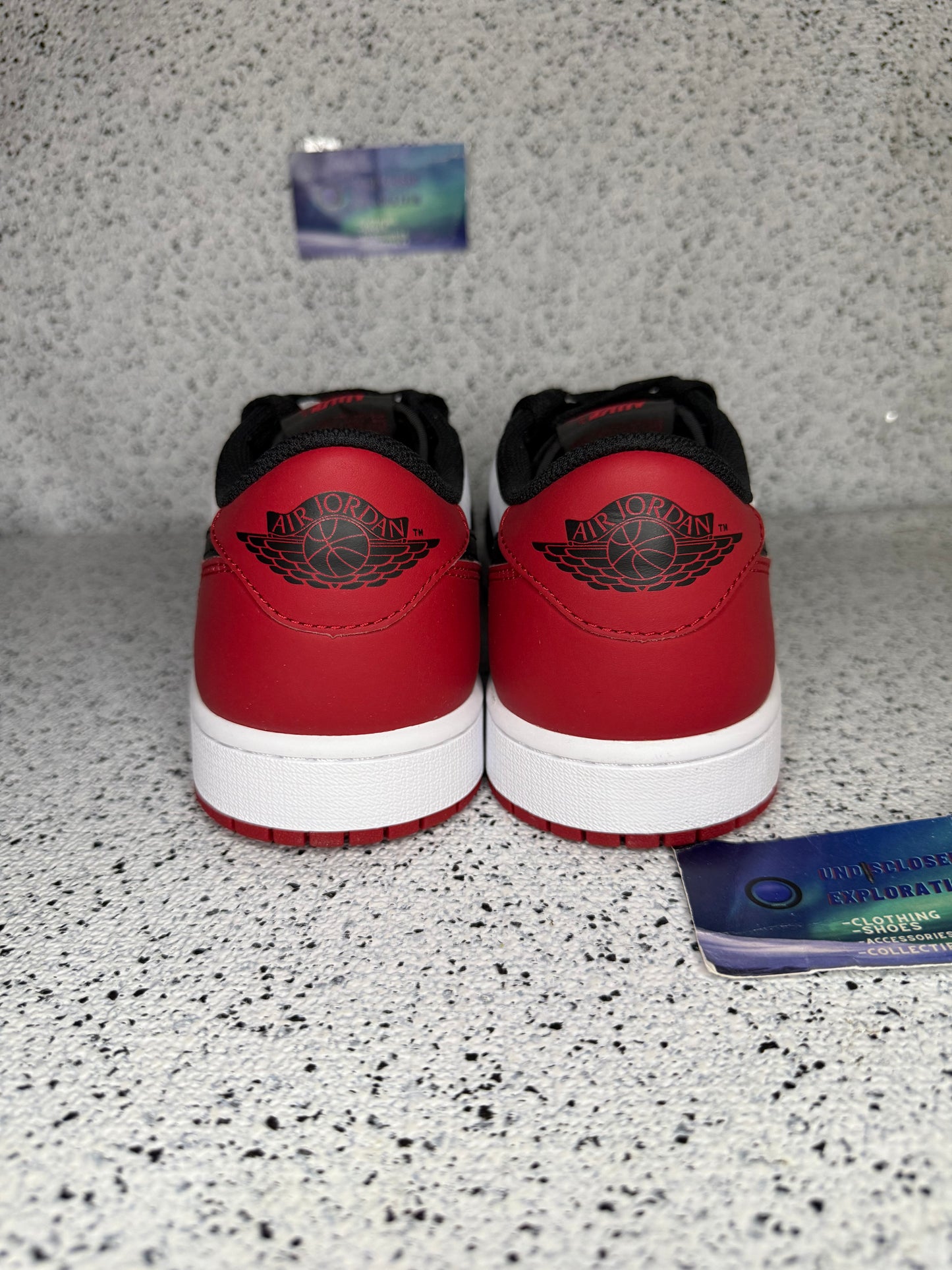 Jordan 1 Low Black Toe