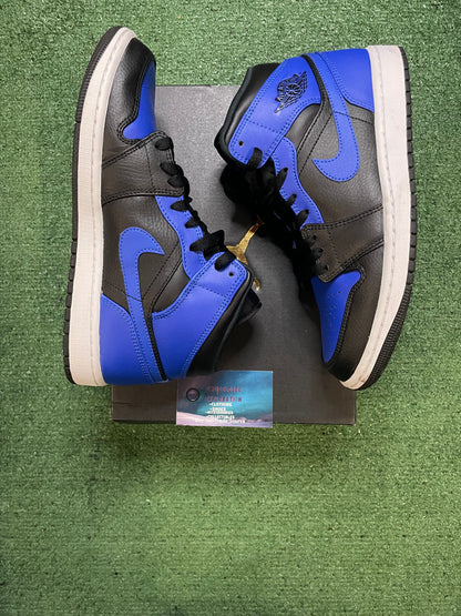Air Jordan 1 Mid hyper royal size 8.5men/10women