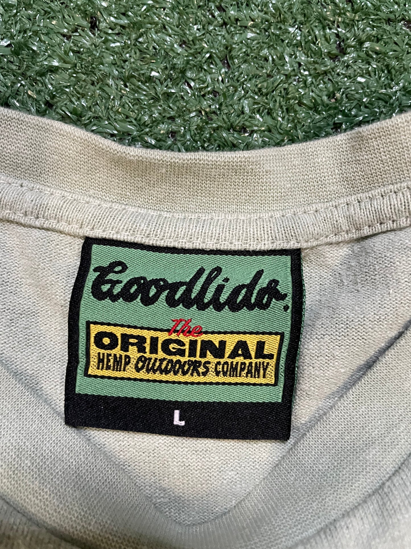Goodlids hemp essential tee