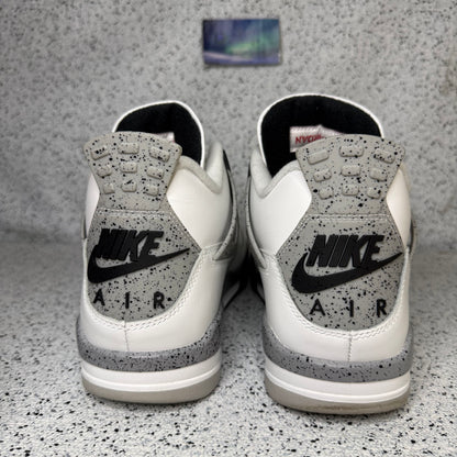 Jordan 4 White Cement 11 Men “Preowned”