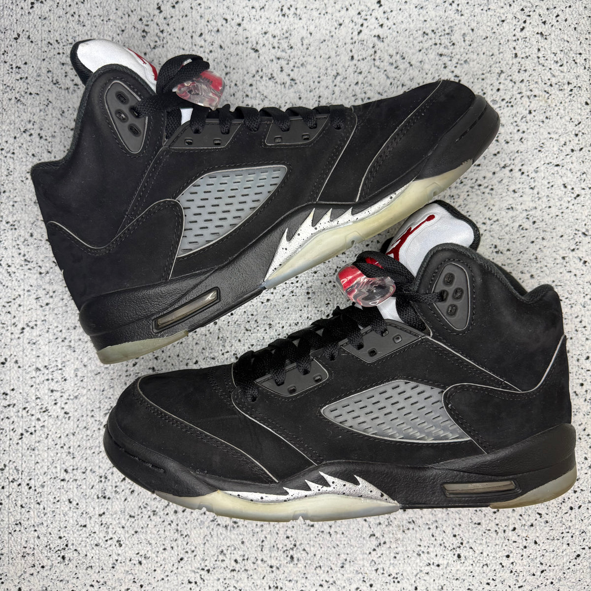 Jordan 5 Black Metallic Reimagined 7 Youth “Preowned”