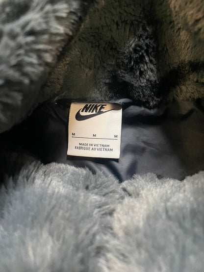 Nike Faux Fur smoke grey jacket