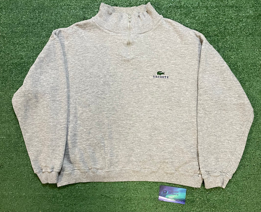 Vintage 1990s Lacoste quarter zip sweater