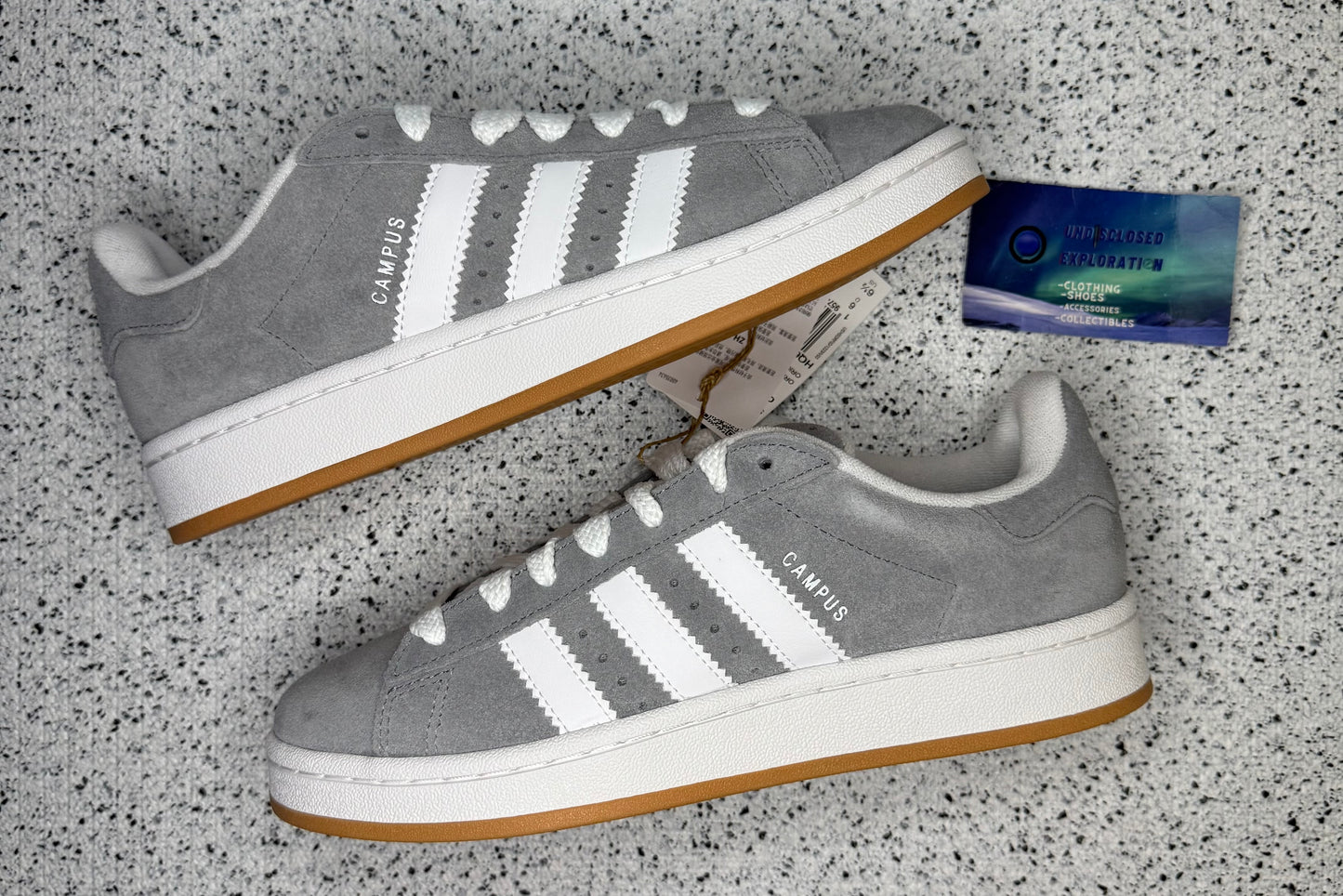 Adidas Campus 00 Grey White