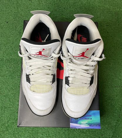 Jordan 4  white cement 2016 size 8.5men/10women