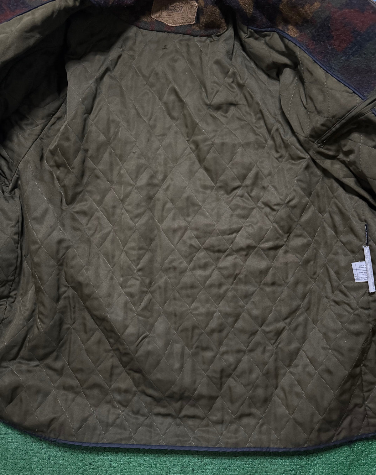 Vintage Woolrich Aztec Quilt Lined Jacket
