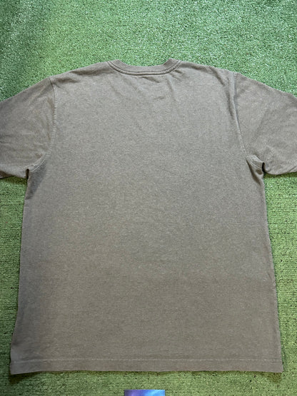 Carhartt grey logo tee