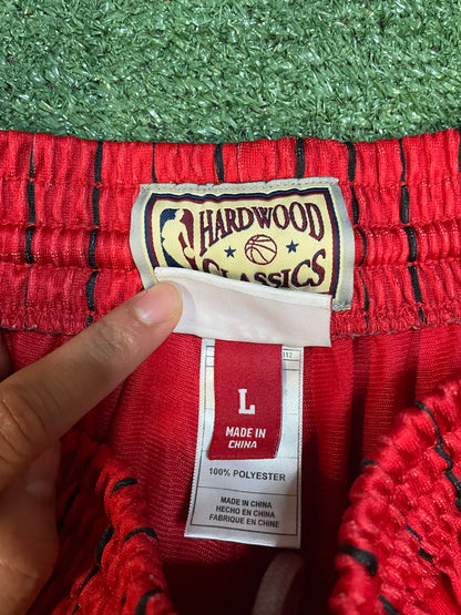 Chicago Bulls Mitchell & ness pinstripe shorts