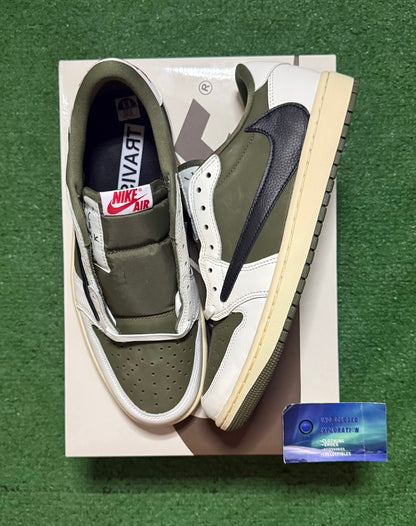 Jordan 1 Low Travis Scott Medium Olive