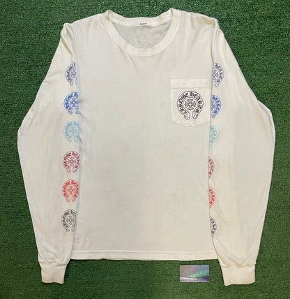 Chrome Hearts multi color horseshoe longsleeve
