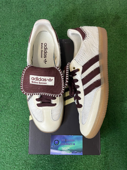 Adidas wales bonner samba cream and white size 9men/10.5women