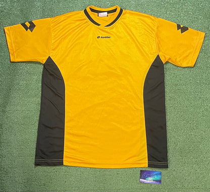 Vintage 1990s lotto black and yellow #69 jersey