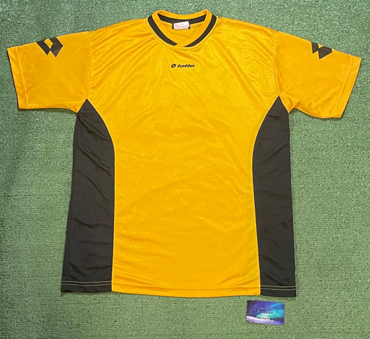 Vintage 1990s lotto black and yellow #69 jersey
