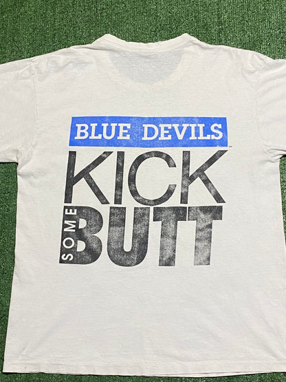 Vintage Nike Duke “Blue Devils Kick Some Butt” Tee