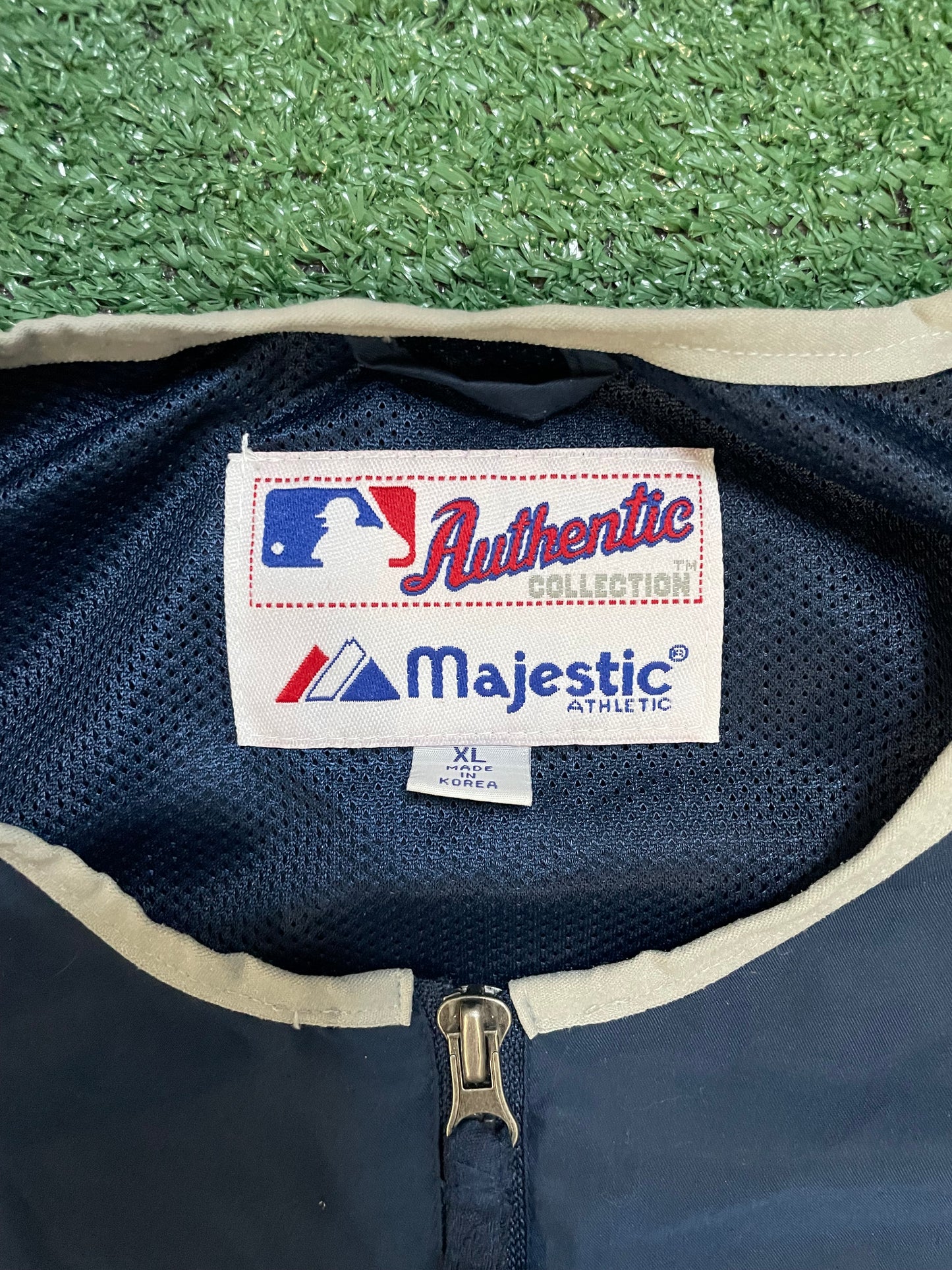 Vintage 2000s Seattle Mariners short sleeve quarter zip