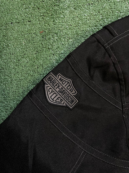 Harley Davidson black and grey jacket