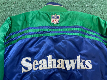 Vintage 1990s Seattle Seahawks starter satin Jacket