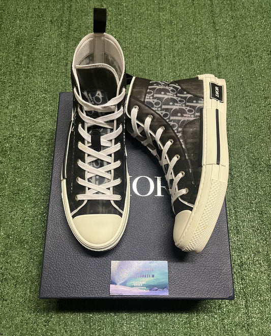 Dior B23 high oblique black and white size 9men/10.5women (EU42)