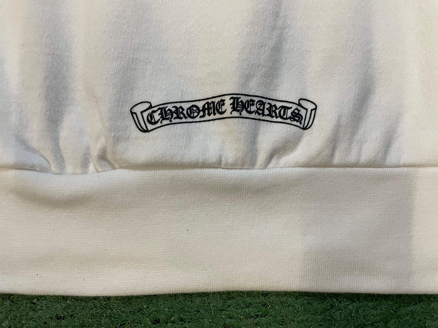 Chrome Hearts love you floral crewneck