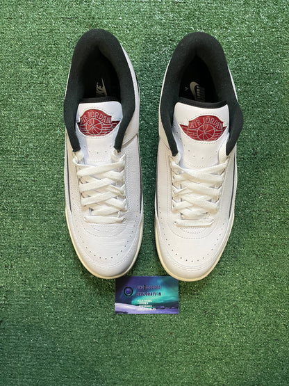 Air Jordan 2/3 white black silver