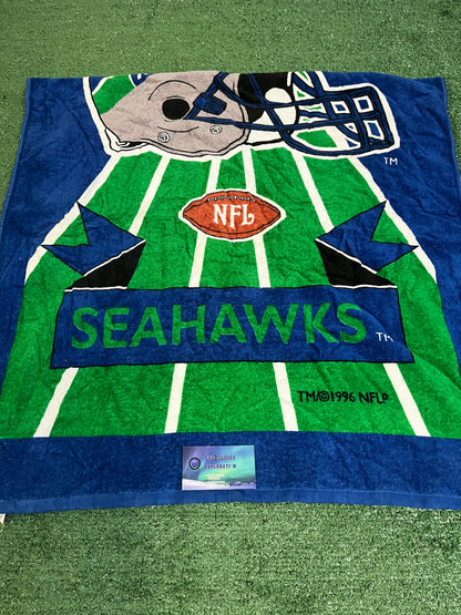 Vintage 1996 Seattle Seahawks towel