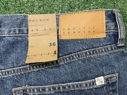 Pacsun Parker baggy jean shorts