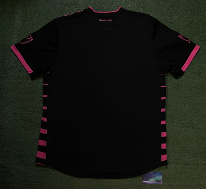 Adidas Seattle Sounders FC away black & pink jersey