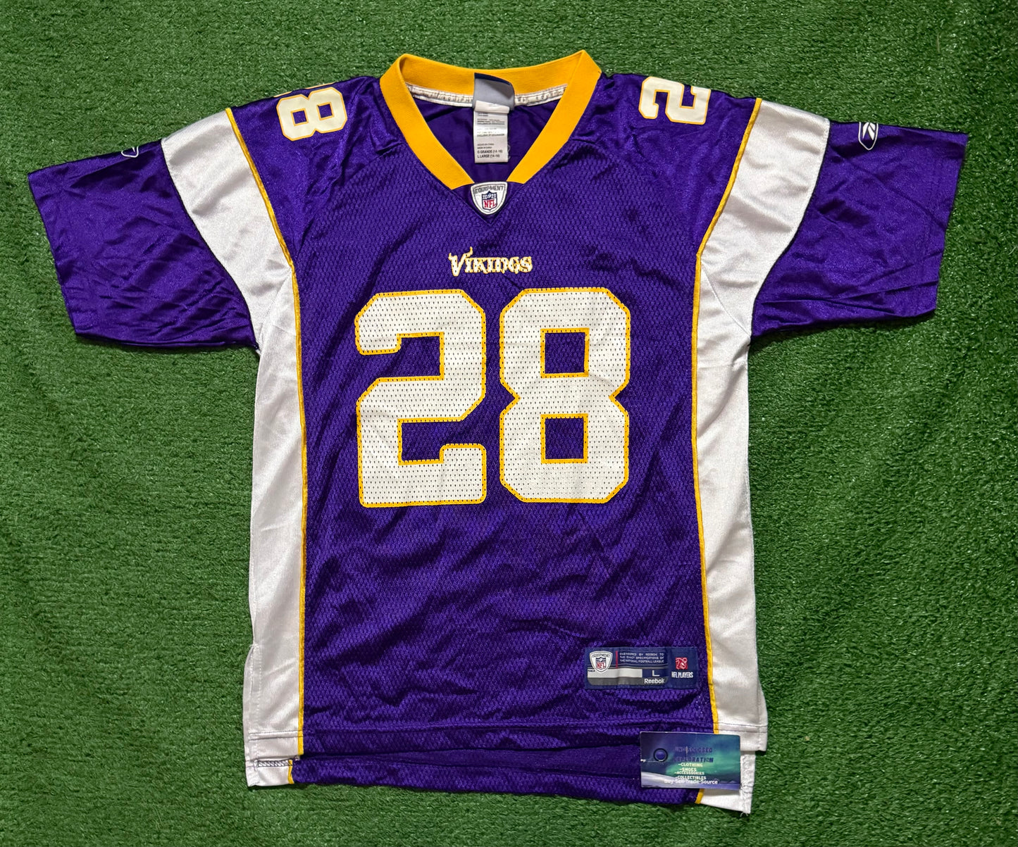 Vintage Adrian Peterson Minnesota Vikings Jersey