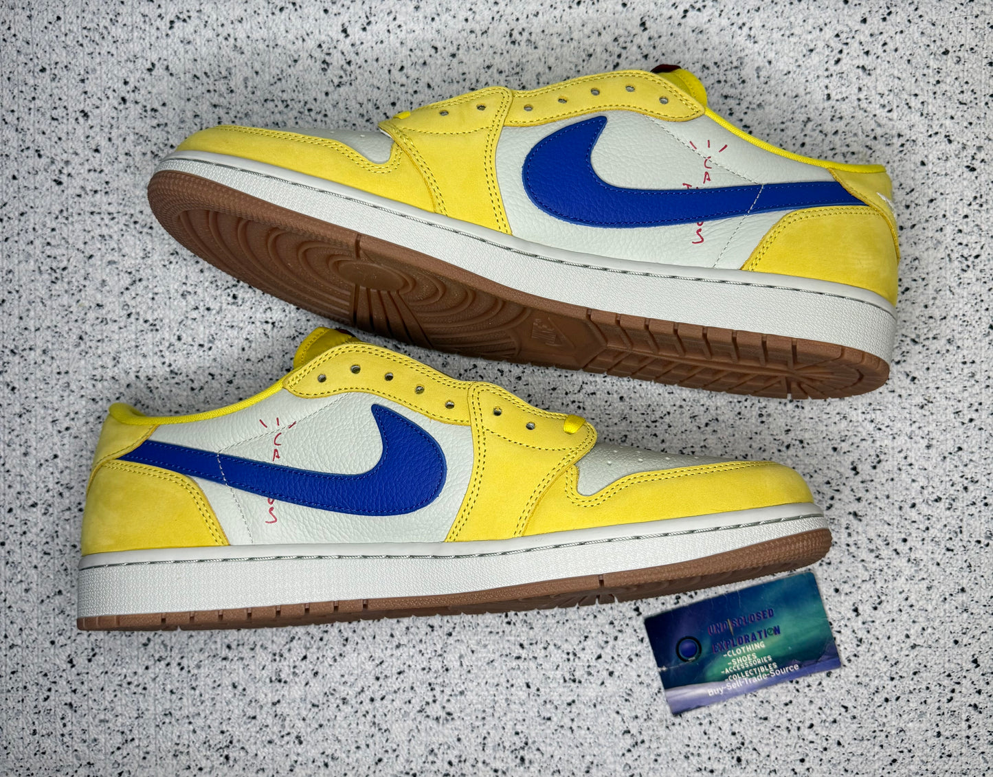 Jordan 1 Low Travis Scott Canary
