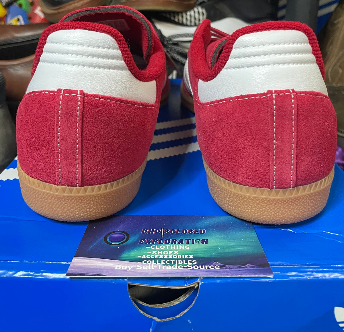 Adidas Samba victory red