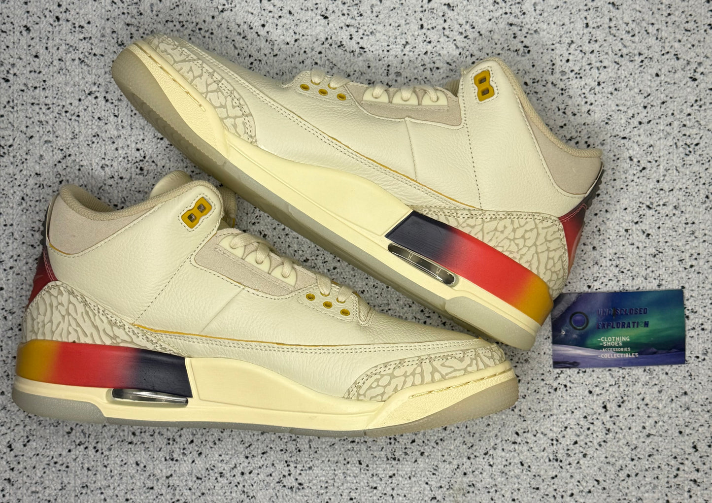 Jordan 3 J Balvin Medellin Sunset