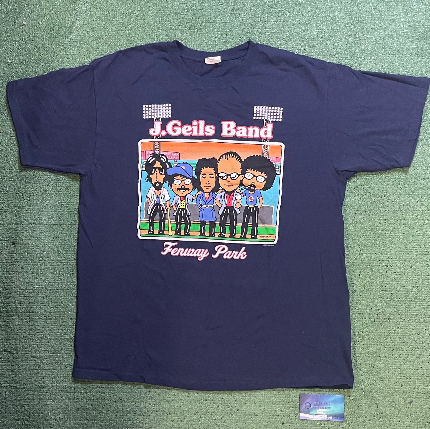 J.Geils Band's 2010 performance at Fenway Park tee