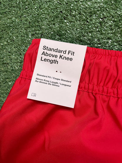 Nike club flow red essential shorts