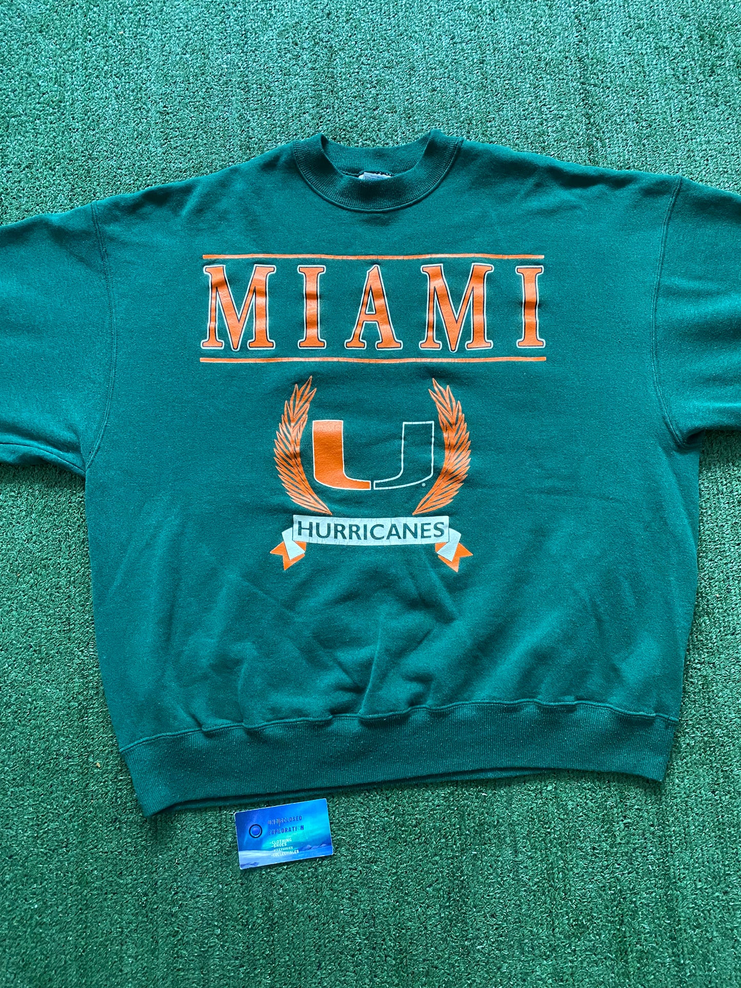 Vintage University of Miami Crewneck sweater