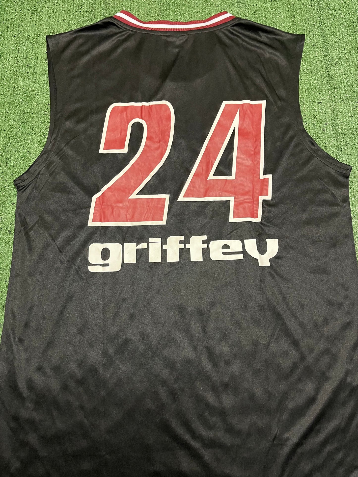 Vintage Ken Griffey sleeveless baseball jersey