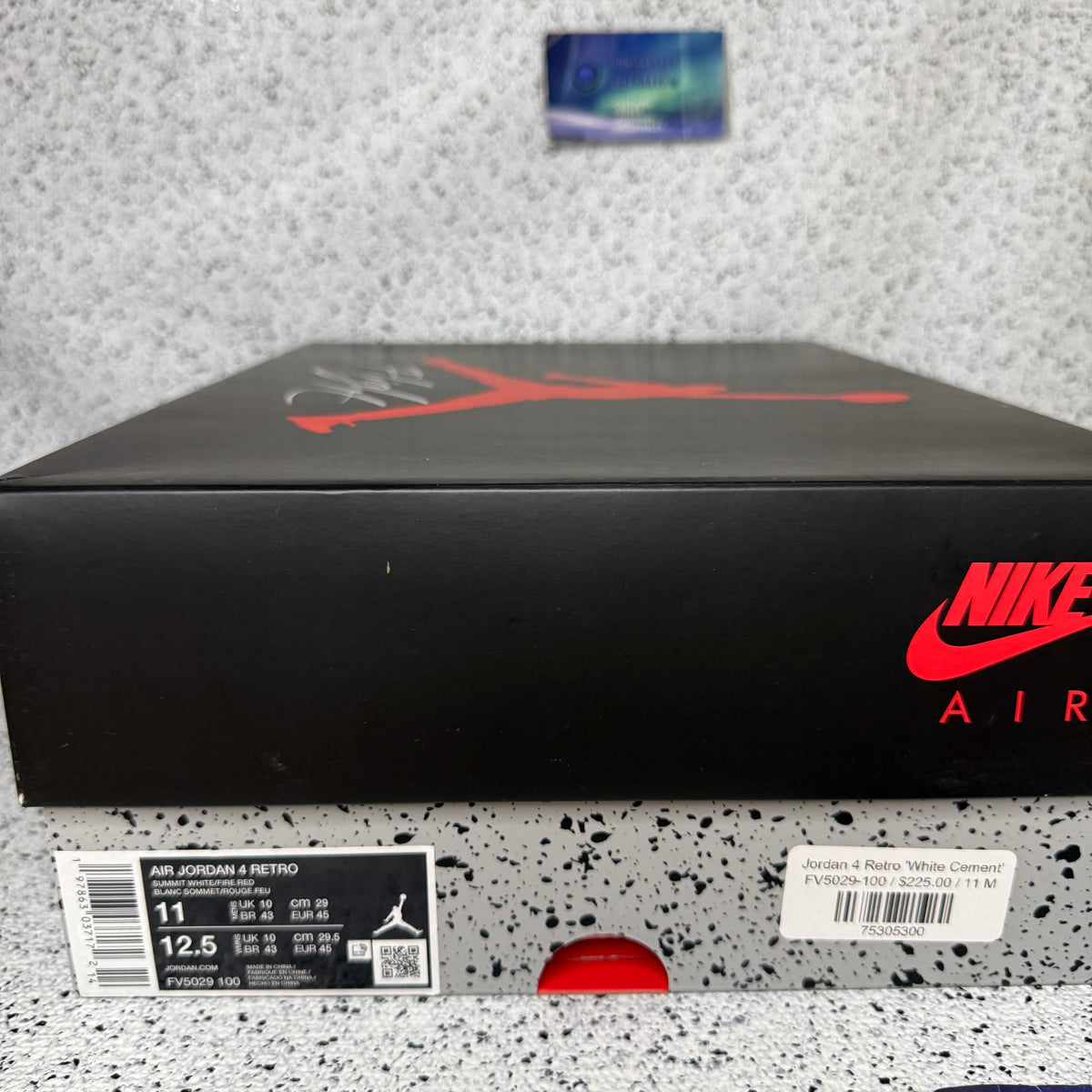 Jordan 4 White Cement 11 Men “Preowned”