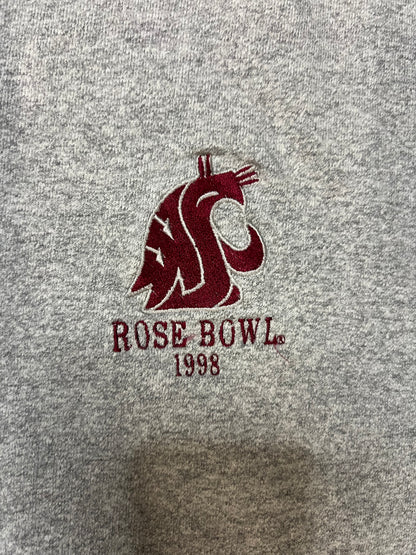 Vintage 1998 rose bowl WSU Washington state University embroidered crewneck