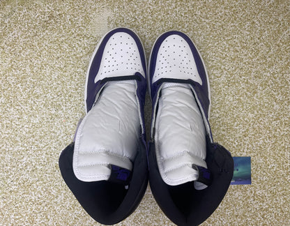 Jordan 1 High Court Purple