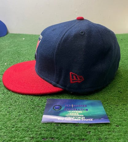 Sacramento Kings NBA blue and red new era fitted hat