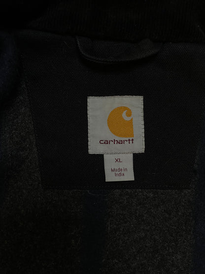 Carhartt Detroit black embroidered jacket