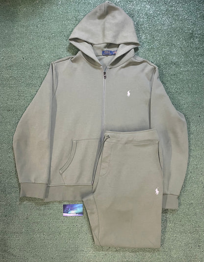 Polo Ralph Lauren olive green sweatsuit