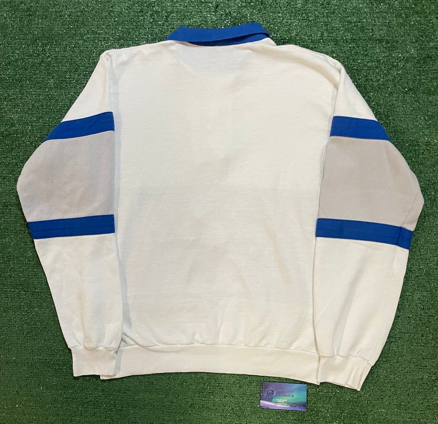 Vintage 1990s Seattle Seahawks Striped crewneck