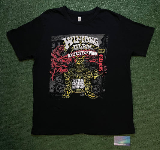 Wu-Tang Clan NY state of mind tour tee