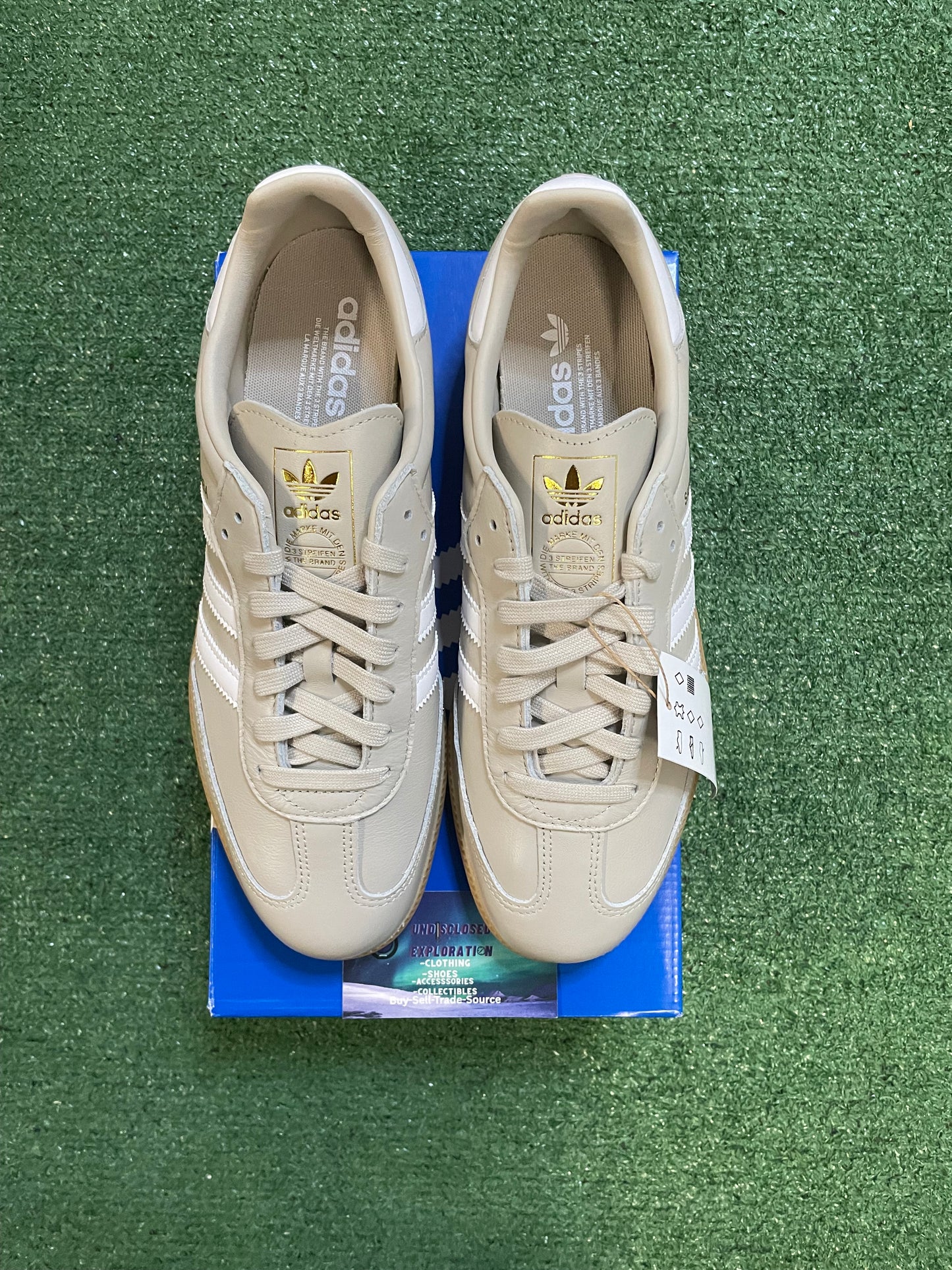 Adidas Samba OG beige cloud white gum