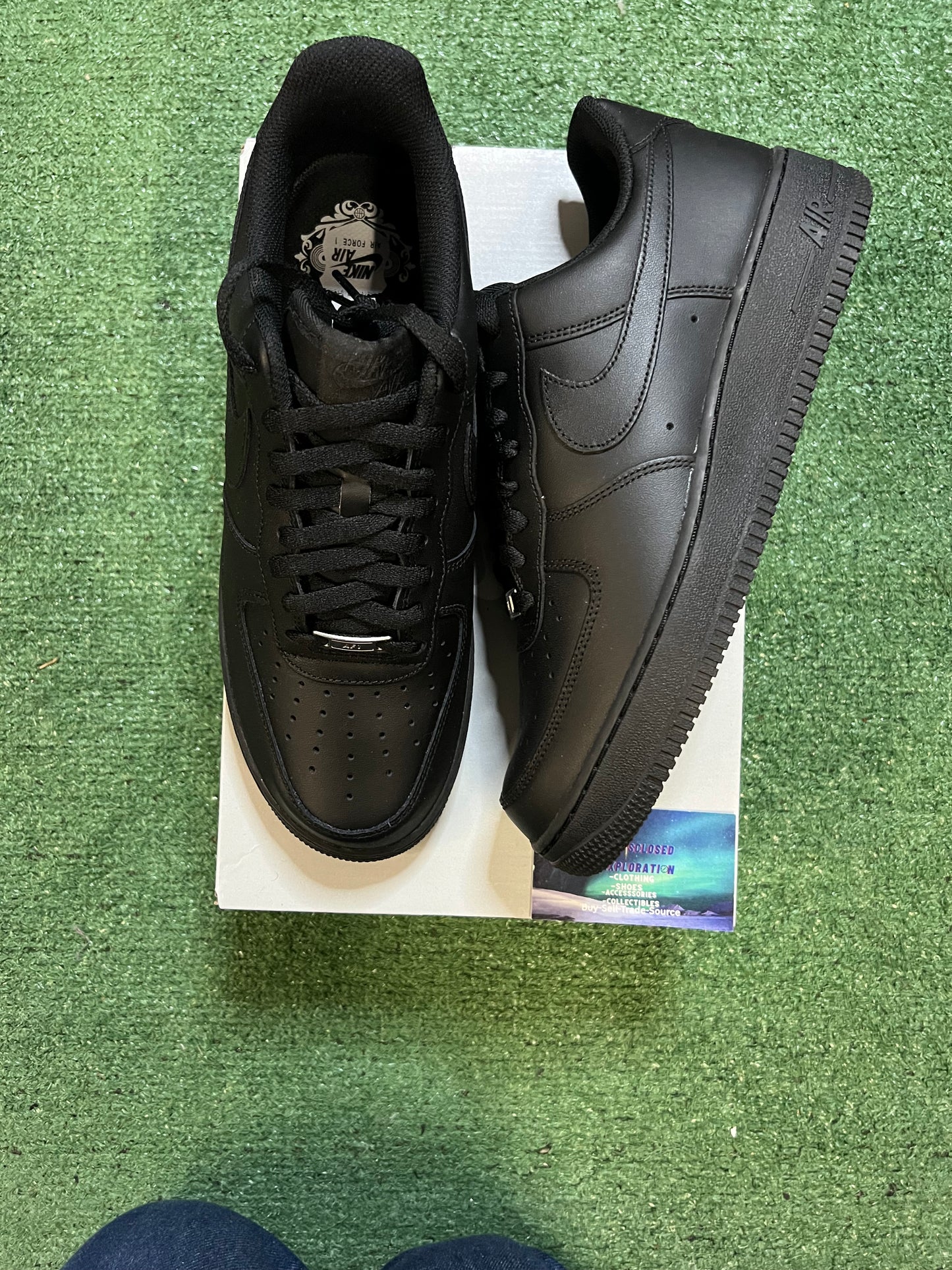 Nike Air Force 1 low triple black