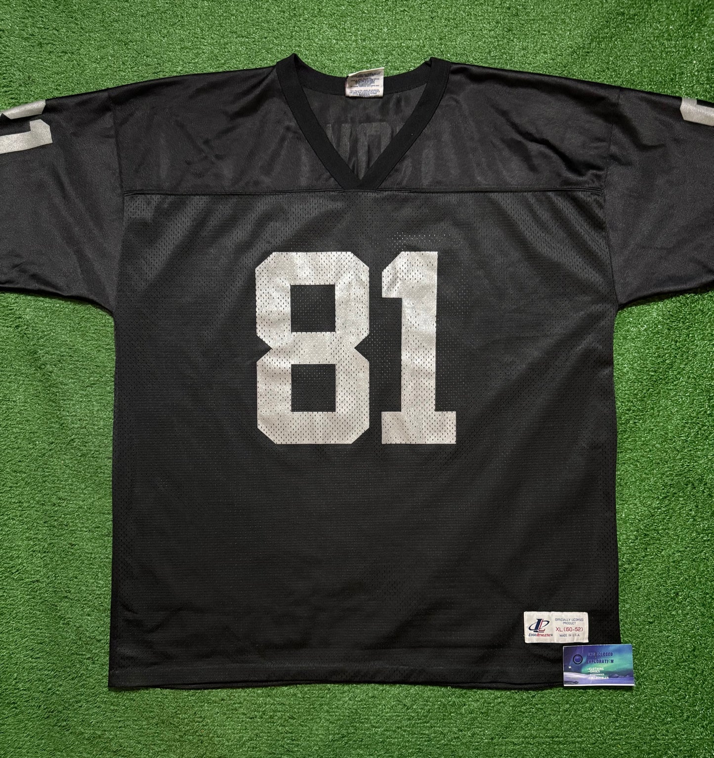 Vintage Tim Brown Raiders Jersey Logo Athletic