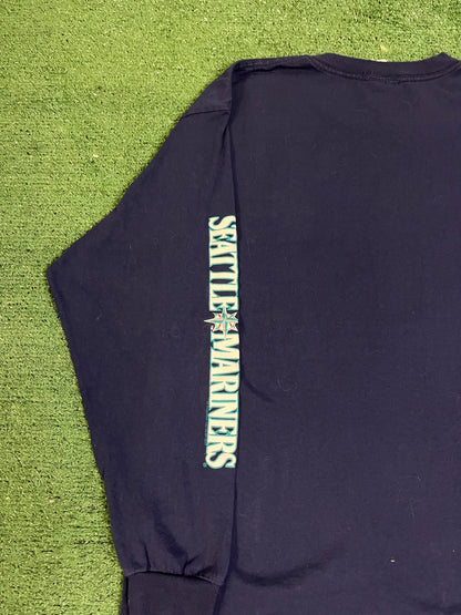 Vintage Seattle  mariners long sleeve tee