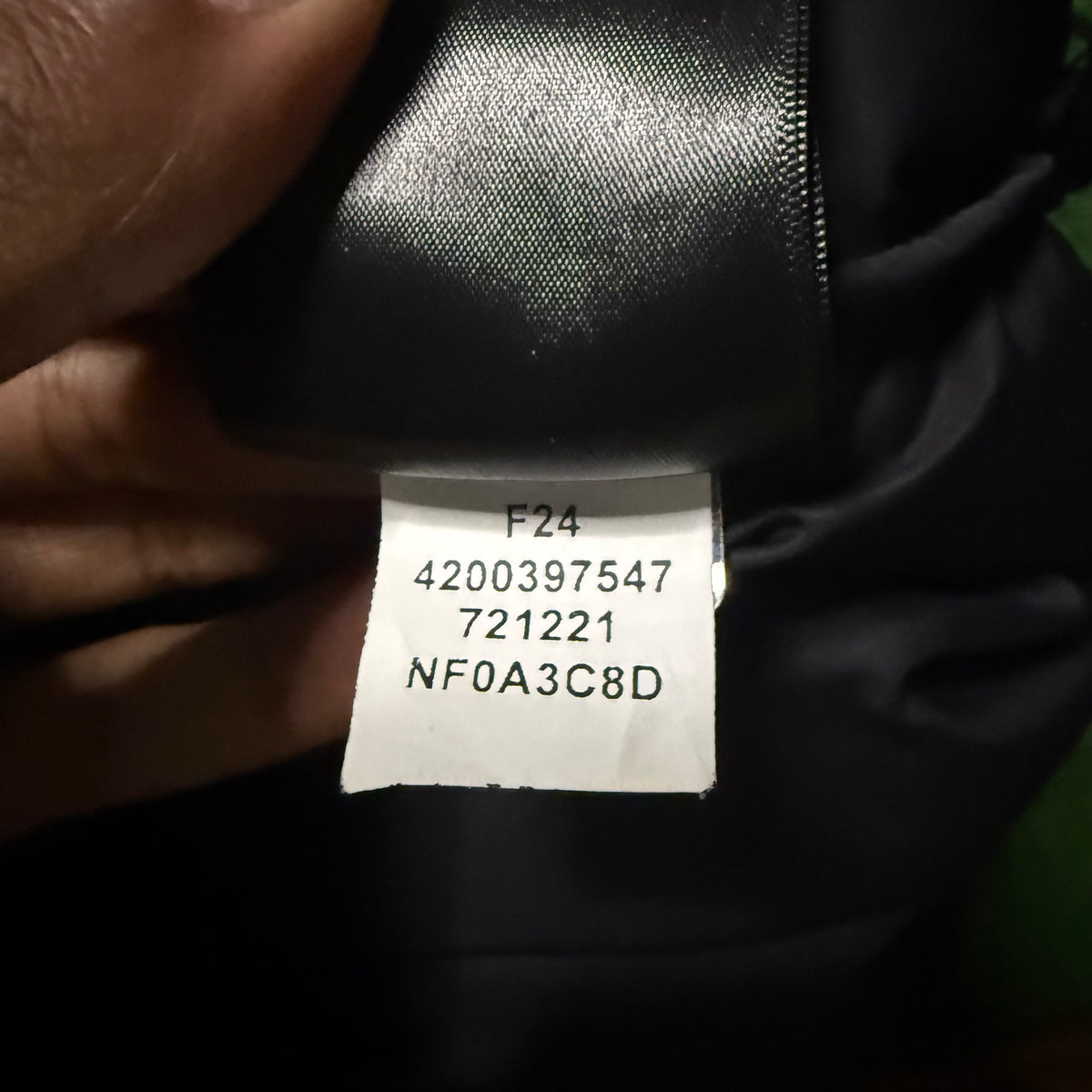 North Face Nuptse 700 Black Jacket