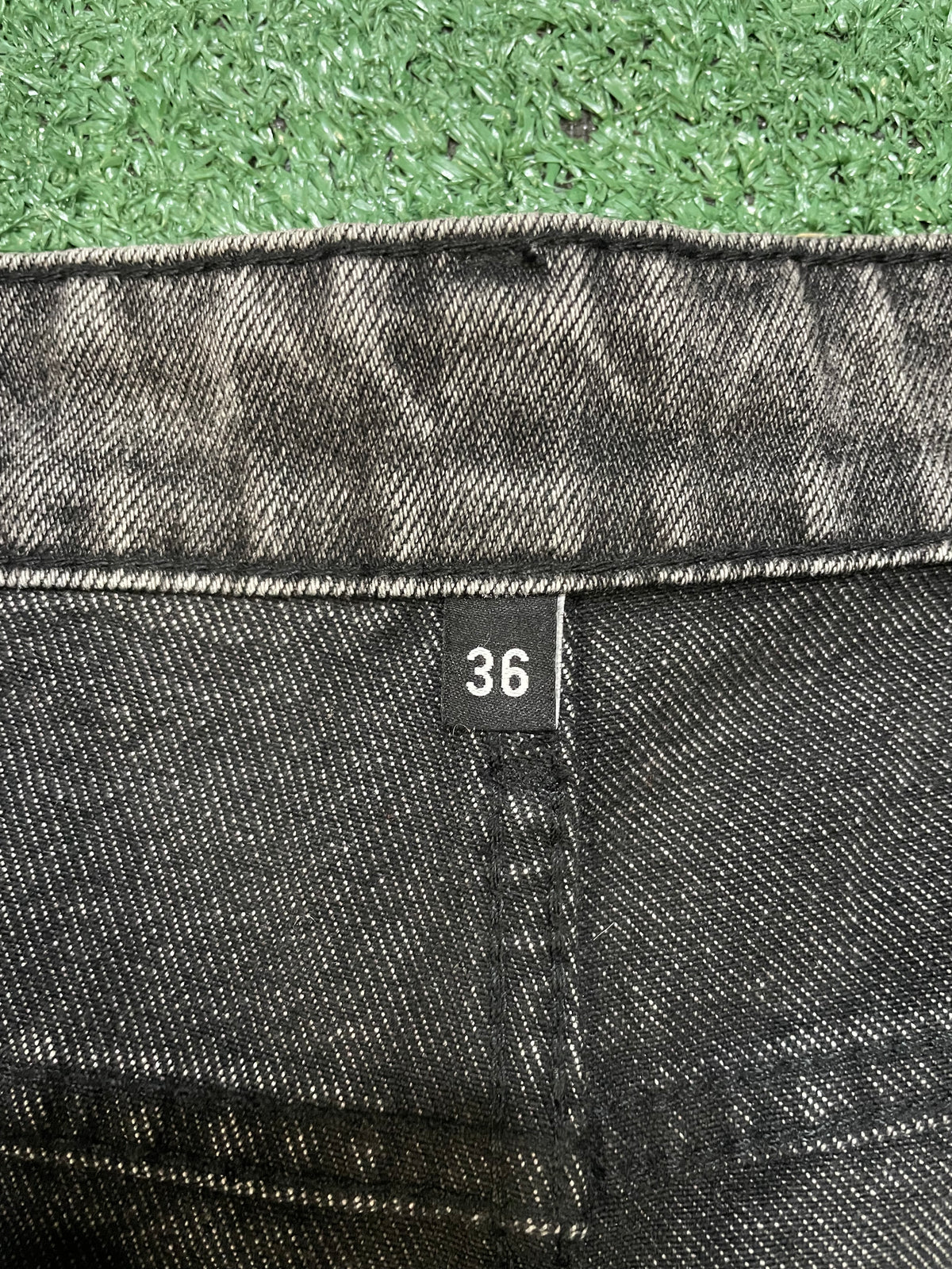 Basketcase Gallery grey denim jeans